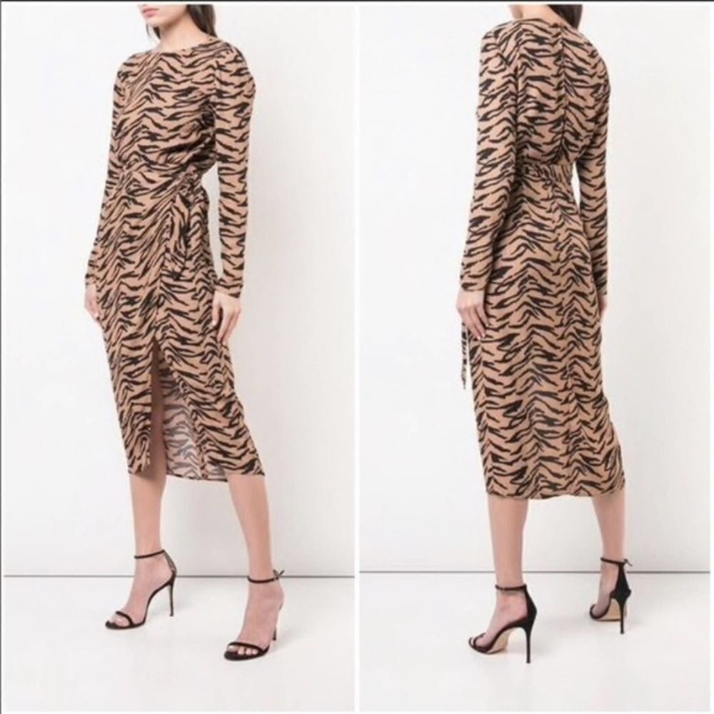 Reformation Maurita Zebra Print Dress